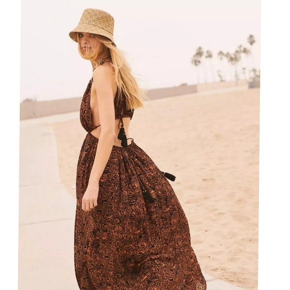 Free people Holy Smokes Maxi Dress - Picture 3 of 9